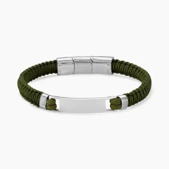 JOURDAN Bracelet Identitée Dikeledi Acier Argenté* Bracelets|Bracelets Cordon