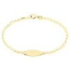 New Histoire d'Or Bracelet Identitée Marcel Or Jaune