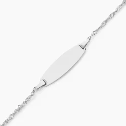 Histoire d'Or Bracelet Identitée Myline Argent Blanc* Bracelets|Gourmettes