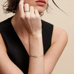 Histoire d'Or Bracelet Infini Pop Argent Jaune Oxyde De Zirconium* Bracelets|Bracelets Fantaisie