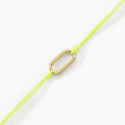 Hot Histoire d'Or Bracelet Infini Pop argent jaune