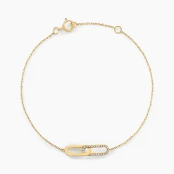 Histoire d'Or Bracelet Infinite Love Or Jaune Diamant* Bracelets