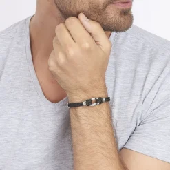 Clearance JOURDAN Bracelet Irenee Acier Blanc