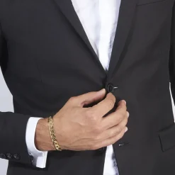 Histoire d'Or Bracelet Iris Or Jaune Maille Gourmette