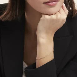 Discount Histoire d'Or Bracelet Iris Or Jaune Maille Gourmette