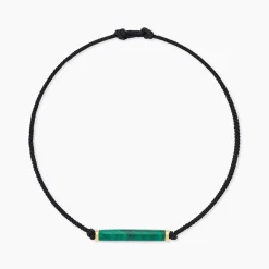 Clearance Histoire d'Or Bracelet Irving Or Jaune Malachite