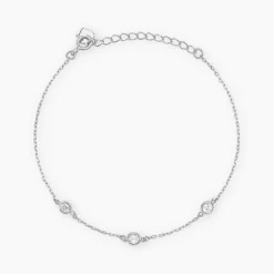 Histoire d'Or Bracelet Iseline Argent Blanc Oxyde De Zirconium* Bracelets|Bracelets Fantaisie