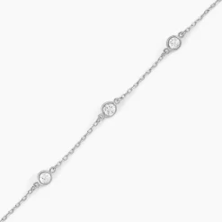 Histoire d'Or Bracelet Iseline Argent Blanc Oxyde De Zirconium* Bracelets|Bracelets Fantaisie