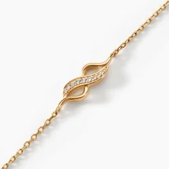 Histoire d'Or Bracelet Ishaae Plaqué Or Jaune Oxyde De Zirconium* Bracelets|Bracelets Fantaisie