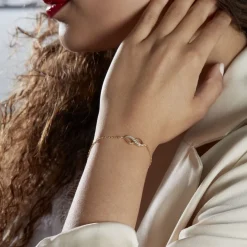 Histoire d'Or Bracelet Ishaae Plaqué Or Jaune Oxyde De Zirconium* Bracelets|Bracelets Fantaisie