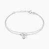 Clearance Histoire d'Or Bracelet Ivylou Argent Blanc