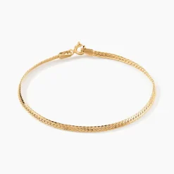 Discount Histoire d'Or Bracelet Izel Maille Anglaise Or Jaune