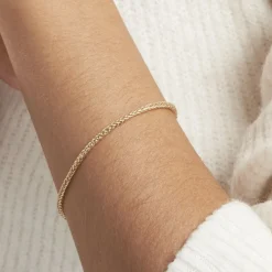 New Histoire d'Or Bracelet Jany Maille Palmier or jaune