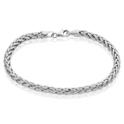 Hot Histoire d'Or Bracelet Jany Maille Palmier or blanc