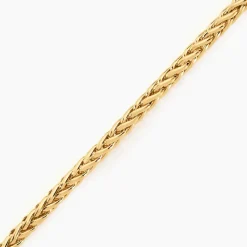 Outlet Histoire d'Or Bracelet Jany Maille Palmier or jaune