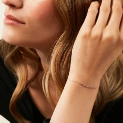 Histoire d'Or Bracelet Jardin Secret Or Jaune Améthyste Oxyde De Zirconium* Bracelets