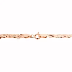 Histoire d'Or Bracelet Jasmin Tresse Or Rose* Bracelets|Bracelets Maille