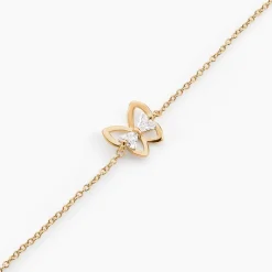 New Histoire d'Or Bracelet Jelissa Plaqué Or Jaune Oxyde De Zirconium