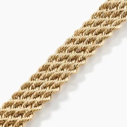 Discount Histoire d'Or Bracelet Jerry Maille Corde 4 Rangs Or Jaune