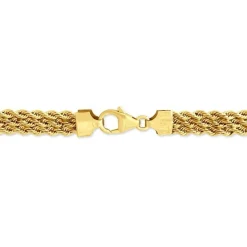Clearance Histoire d'Or Bracelet Jerry Maille Corde 3 Rangs or jaune