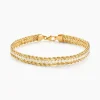 Histoire d'Or Bracelet Jerry Maille Corde Or Jaune* Bracelets