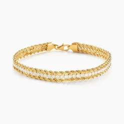 Histoire d'Or Bracelet Jerry Maille Corde Or Jaune* Bracelets
