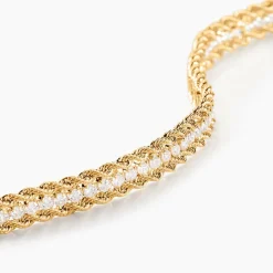 Histoire d'Or Bracelet Jerry Maille Corde Or Jaune* Bracelets