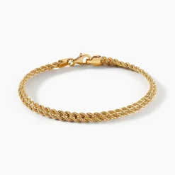 Histoire d'Or Bracelet Jerry Maille Corde 2 Rangs Or Jaune* Bracelets|Bracelets Maille