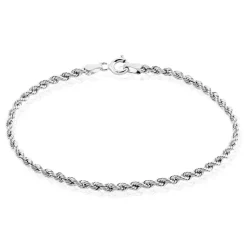 Clearance Histoire d'Or Bracelet Jerry Maille Corde Or Blanc