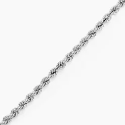 Discount Histoire d'Or Bracelet Jerry Maille Corde or blanc