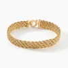 Online Histoire d'Or Bracelet Jerry Maille Corde Or Jaune