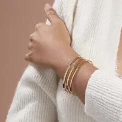 Histoire d'Or Bracelet Jonc Adel Acier Jaune* Bracelets|Bracelets Fantaisie