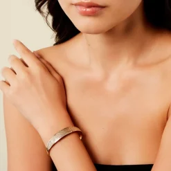 Best Histoire d'Or Bracelet Jonc Adonijah Or Bicolore