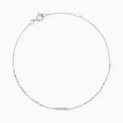 Histoire d'Or Bracelet Jonc Aprhodisia Blanc Diamant Blanc* Bracelets