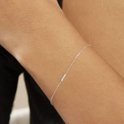 Histoire d'Or Bracelet Jonc Aprhodisia Blanc Diamant Blanc* Bracelets