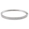Histoire d'Or Bracelet Jonc Clélya Argent Blanc Oxyde De Zirconium* Bracelets|Bracelets Joncs