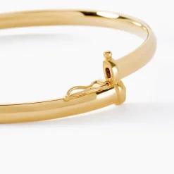 Discount Histoire d'Or Bracelet Jonc Cynthia Fil Plat Lisse Or Jaune