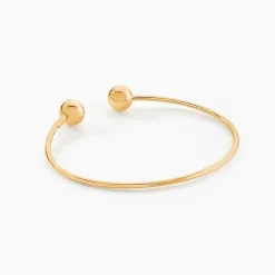 Discount Histoire d'Or Bracelet Jonc Davina Boules Or Jaune