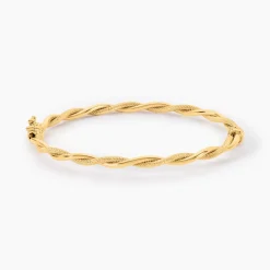 New Histoire d'Or Bracelet Jonc Deniece Or Jaune