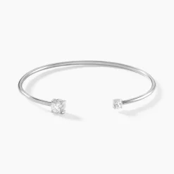 Histoire d'Or Bracelet Jonc Domitille Argent Blanc Oxyde De Zirconium* Bracelets|Bracelets Fantaisie
