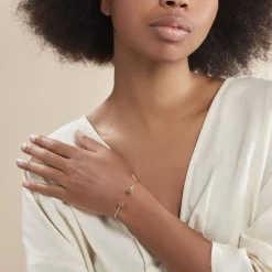 Discount Histoire d'Or Bracelet Jonc Eryne Or Jaune