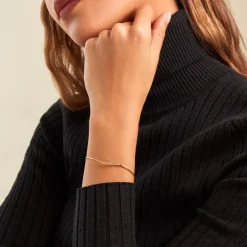 Sale Histoire d'Or Bracelet Jonc Esmerald Rendez-vous Or Jaune Emeraude