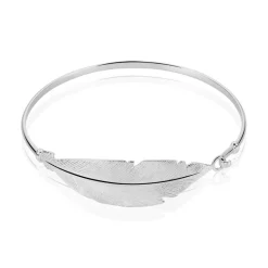 Histoire d'Or Bracelet Jonc Euriell Argent Blanc* Bracelets|Bracelets Joncs