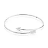 Histoire d'Or Bracelet Jonc Fabienna Argent Blanc