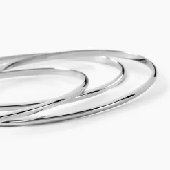 Histoire d'Or Bracelet Jonc Hugoline Argent Blanc* Bracelets|Bracelets Joncs