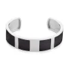 Sale Histoire d'Or Bracelet Jonc Milo Argent Blanc