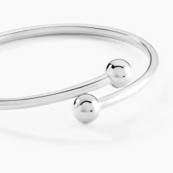 Hot Histoire d'Or Bracelet Jonc Noûr Argent Blanc