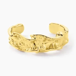 Hot Histoire d'Or Bracelet Jonc Organic acier jaune