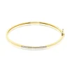 Discount Histoire d'Or Bracelet Jonc Phillipa Or Jaune Diamant