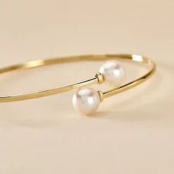 Histoire d'Or Bracelet Jonc Sammy Or Jaune Perle De Culture* Bracelets|Bracelets Joncs